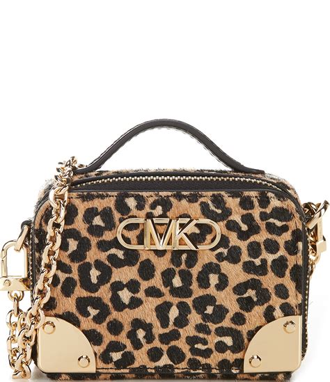 michael kors crossbody animal print